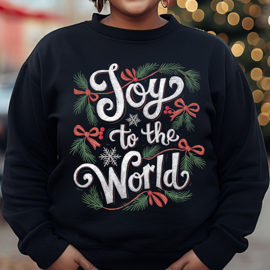 Joy to the World DTF Print