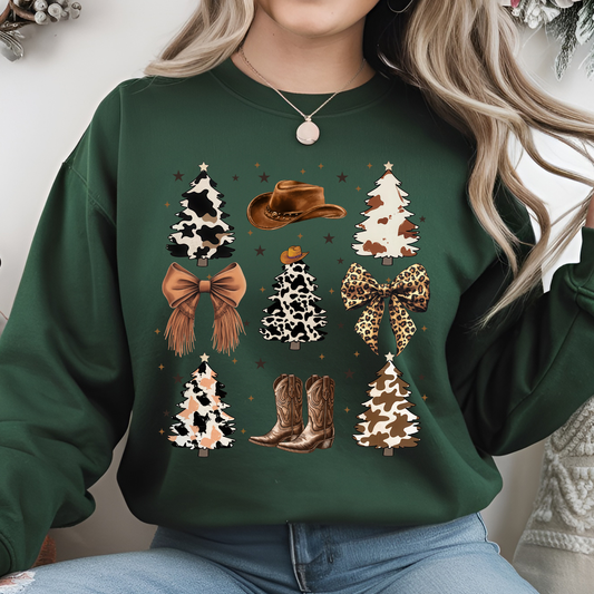 Western Trees DTF Print