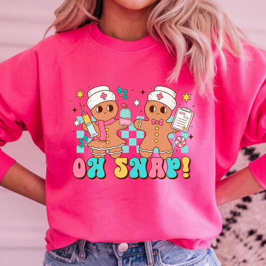 Nurse Oh Snap DTF Print