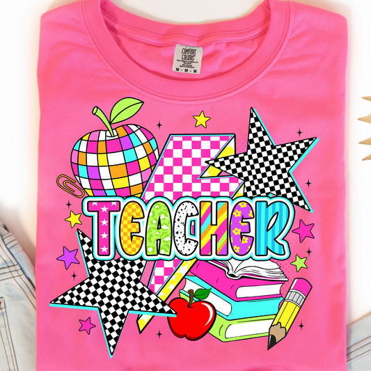 Teacher DTF Print