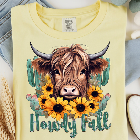 Howdy Fall DTF Print