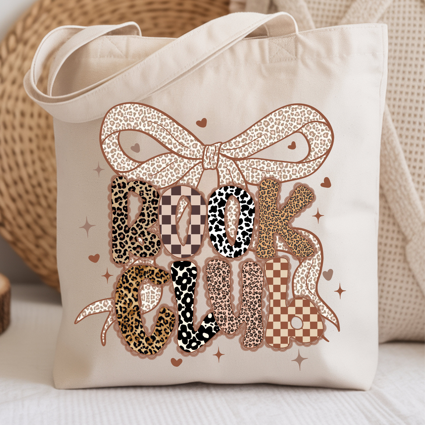 Book Club DTF Print