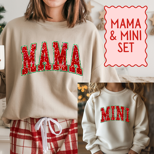 Mama and Mini Set DTF Print
