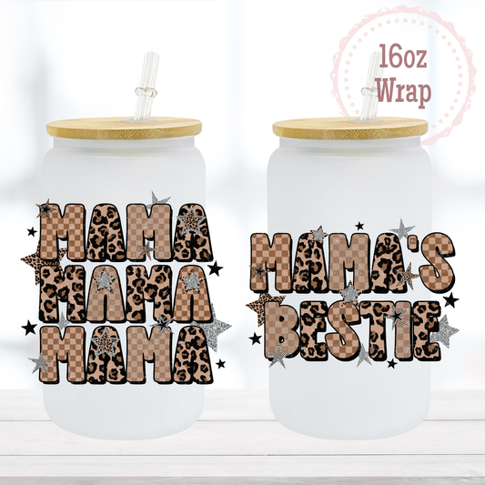 Mama & Mama's Bestie UVDTF Decal