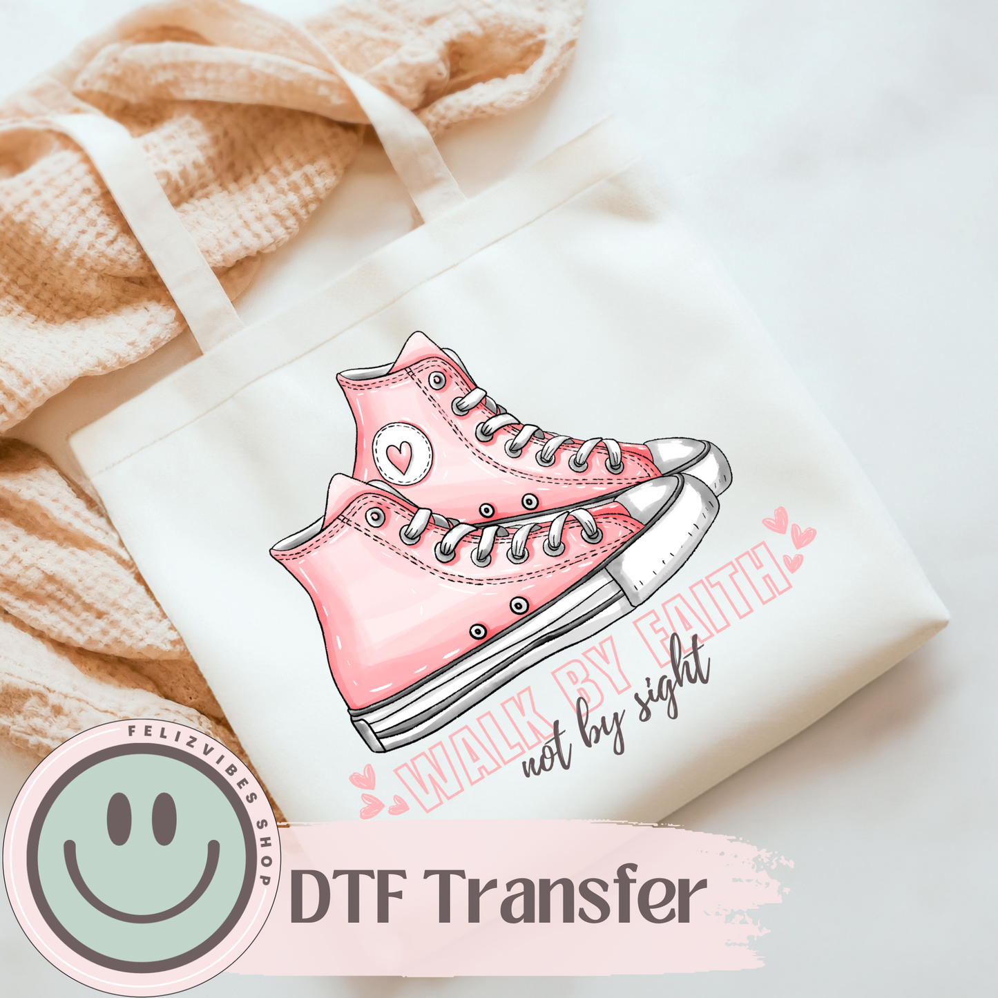 Walk By Faith DTF Print