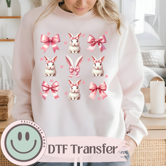 Coquette Bunnies DTF