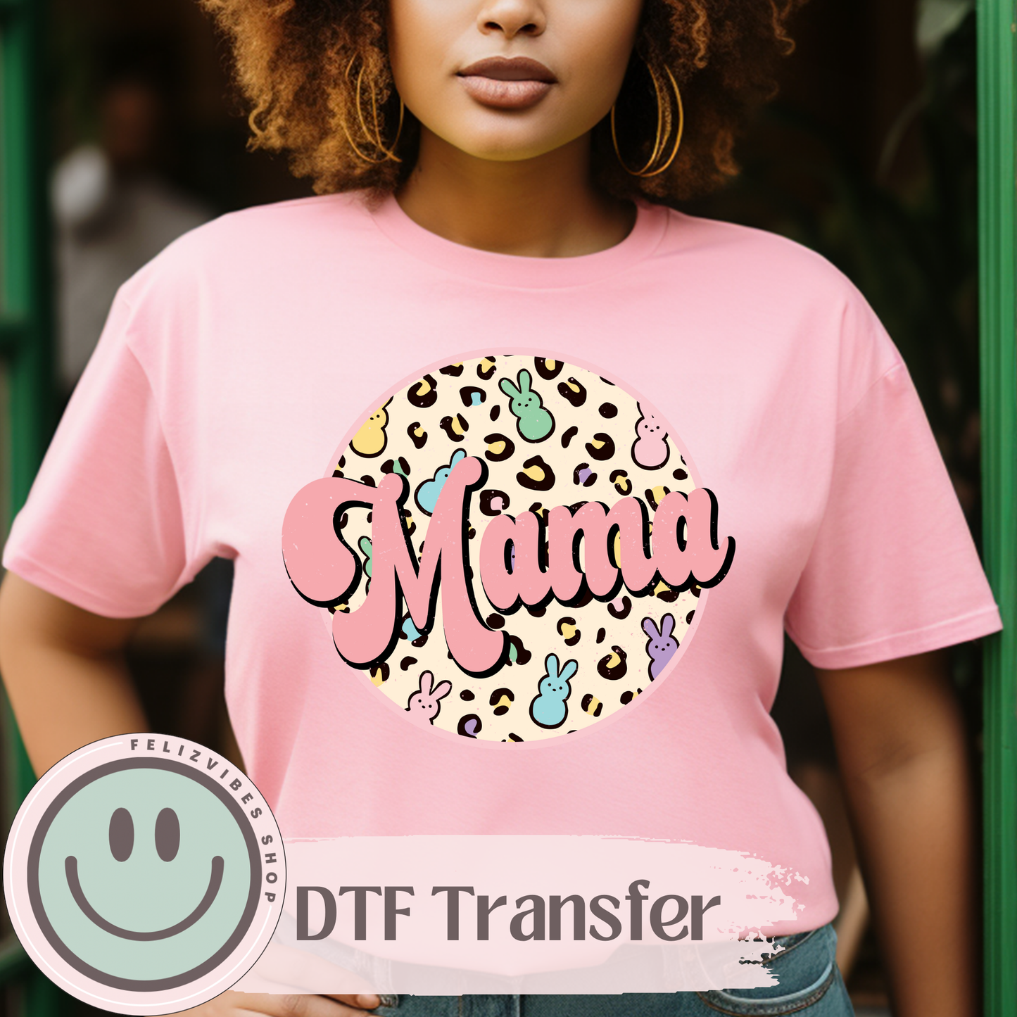 Mama Easter DTF Print