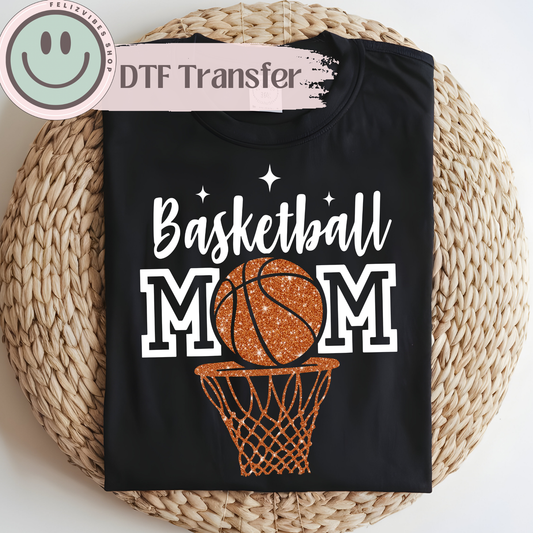 Basket Ball Mom DTF Print