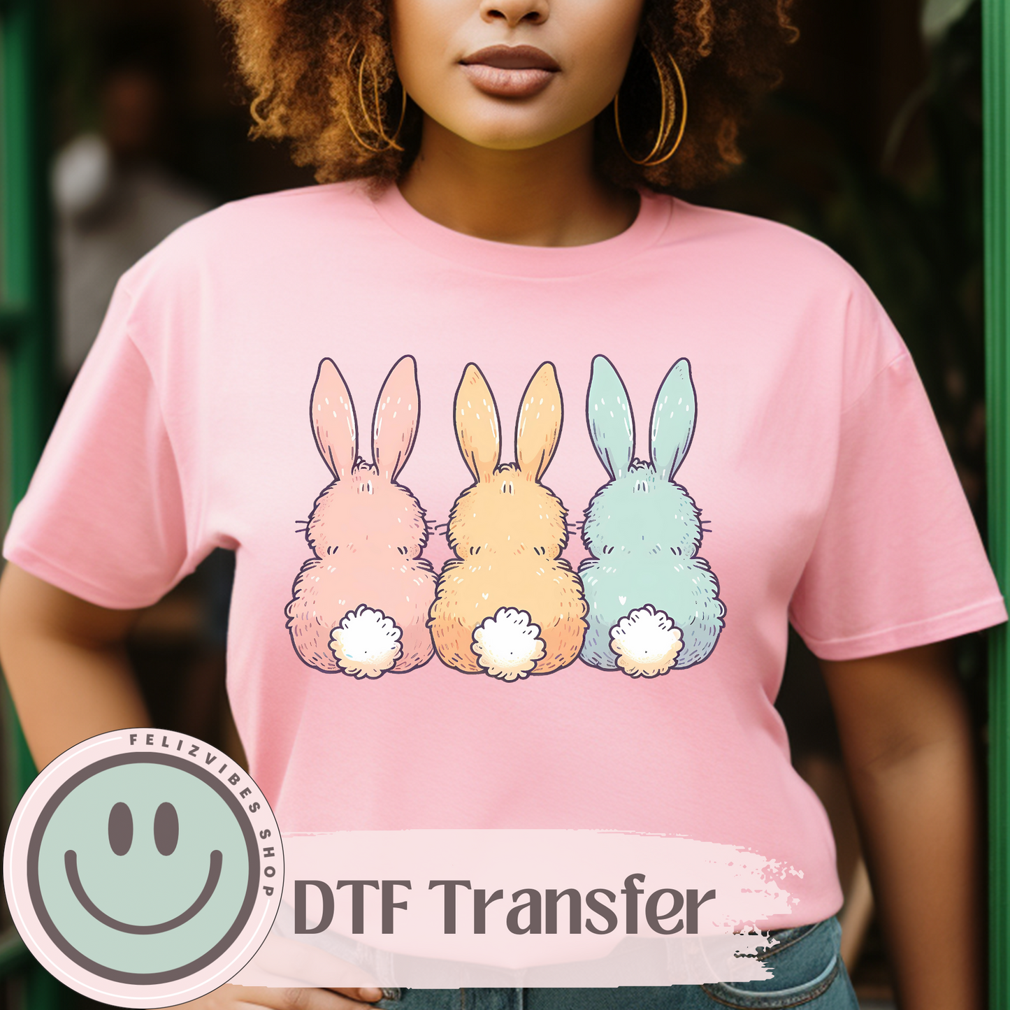 Pastel Bunnies DTF