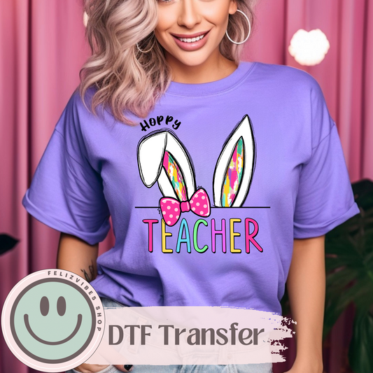 Hoppy Teacher DTF