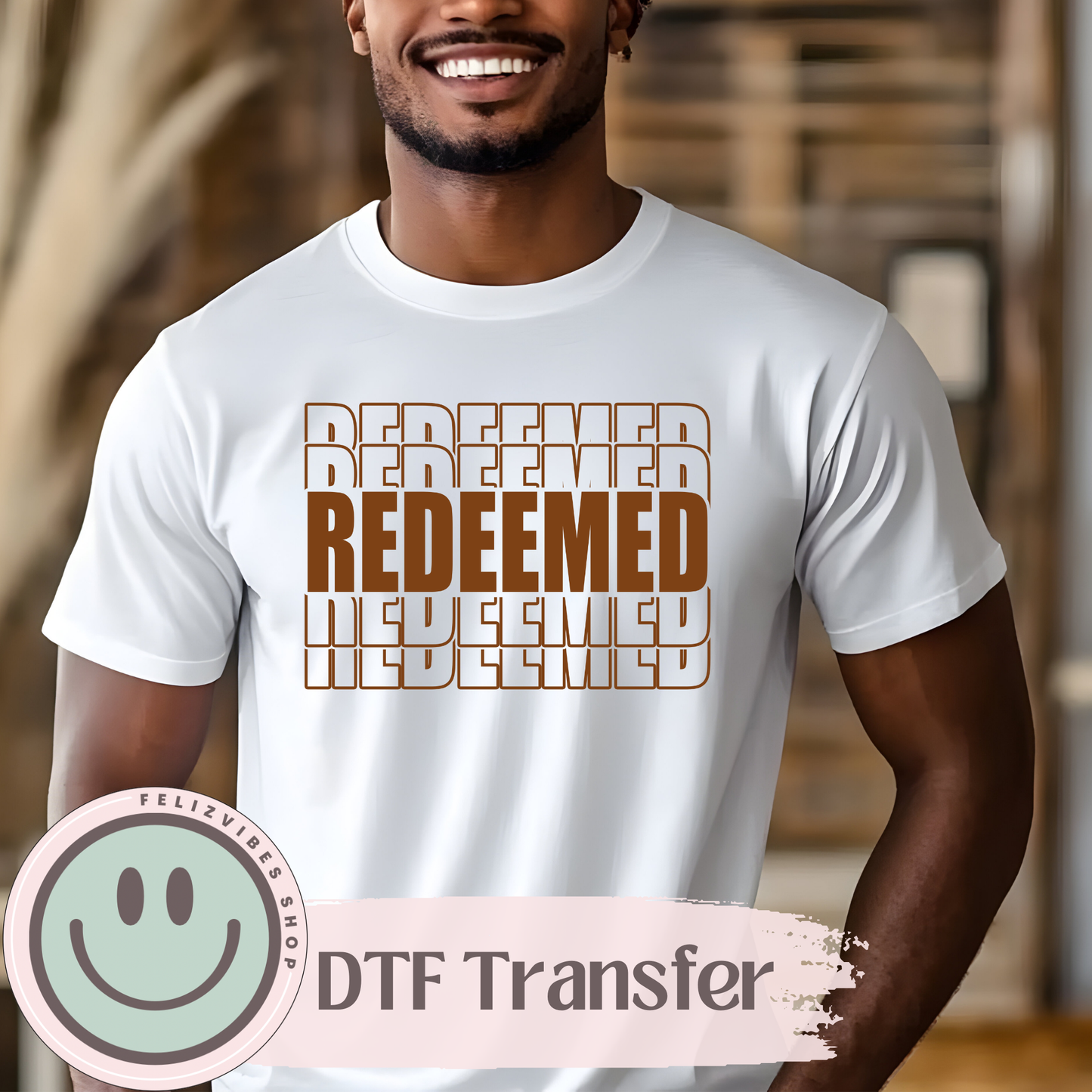 Redeemed DTF Print