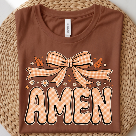 Amen Fall DTF Print