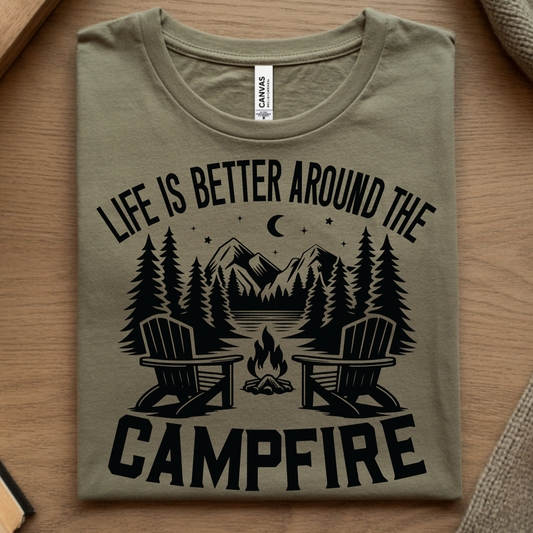 Campfire DTF Print
