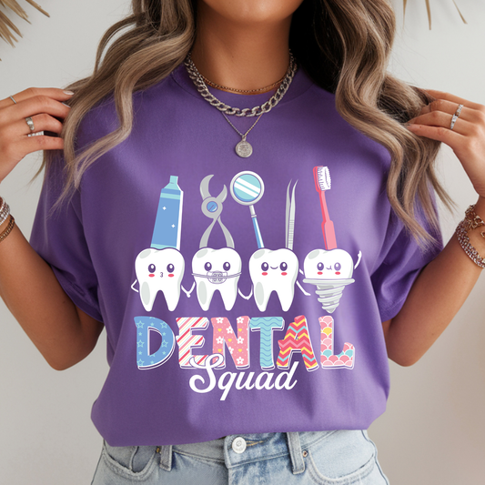 Dental Squad DTF Print
