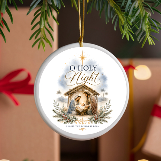 Holy Night UVDTF Ornament Decal