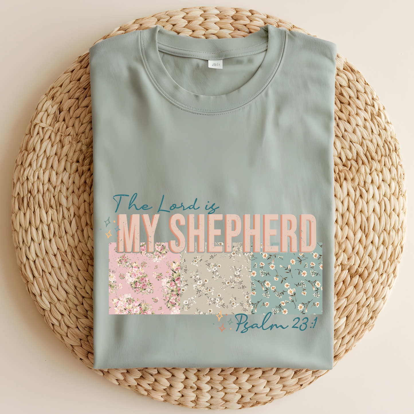 The Lord is my Shepherd DTF Print