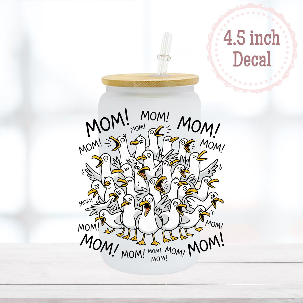 Mom Funny UVDTF Decal