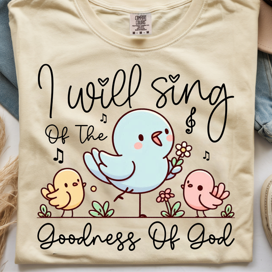 Sing Goodness of God DTF Print