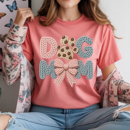 Dog Mom DTF Print