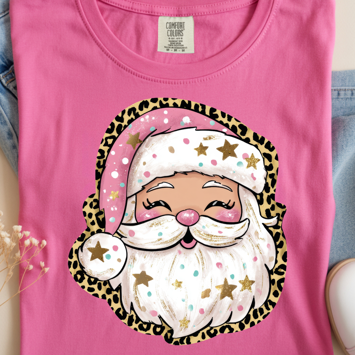 Santa DTF Print