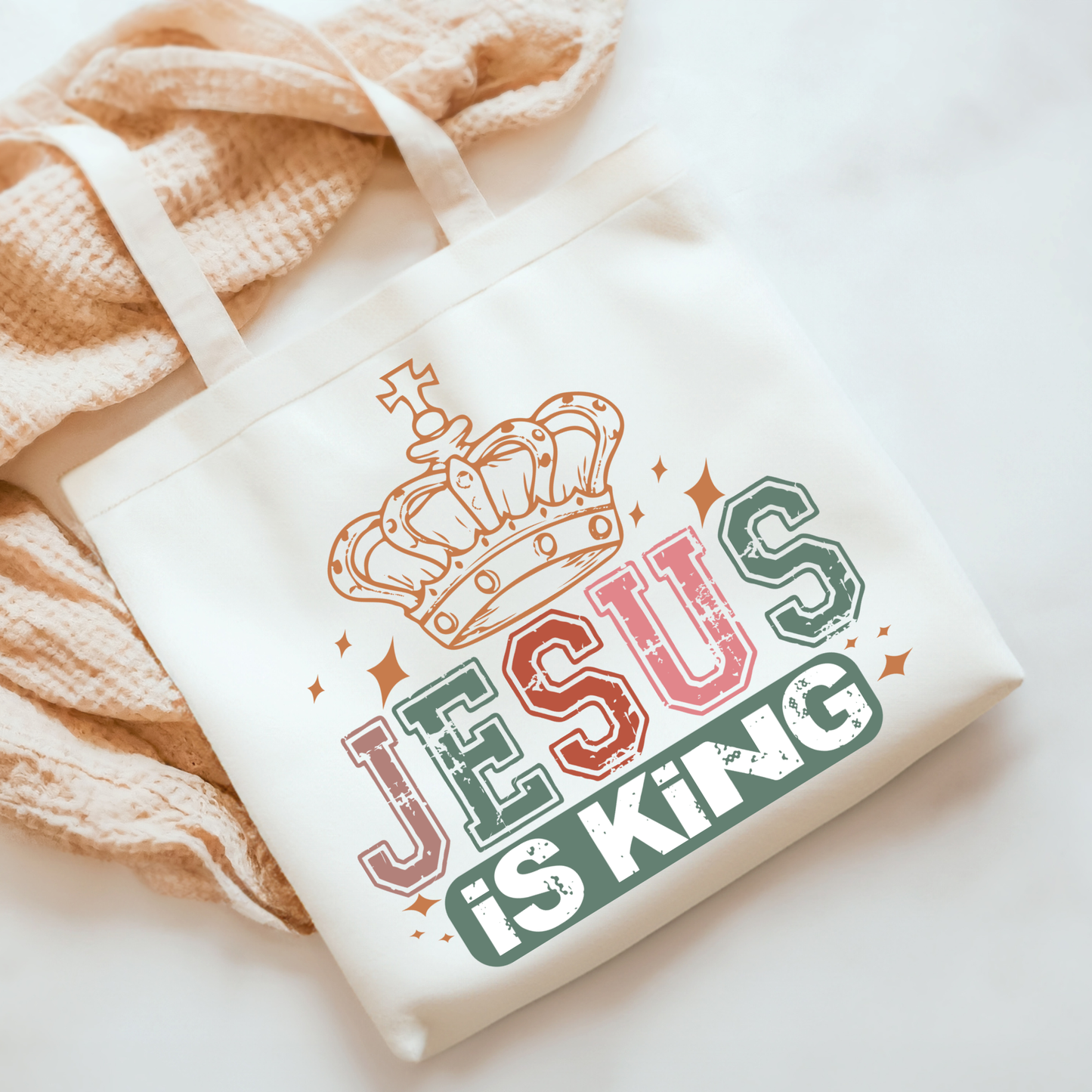Jesus is King DTF Print