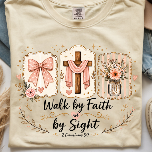 Walk by Faith DTF Print