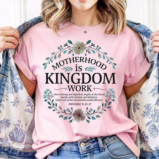 Motherhood Kingdom Work DTF Print