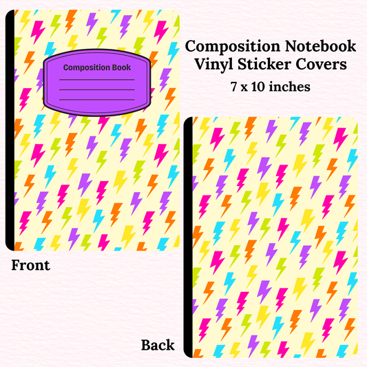 Thunderbolts Composition Notebook Vinyl Cover