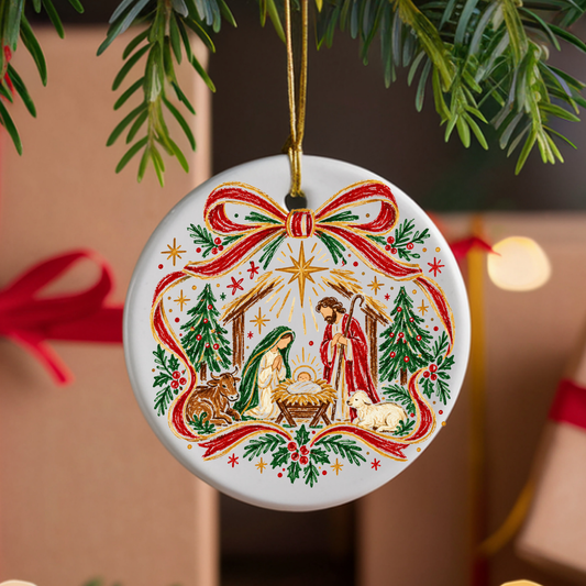 Nativity UVDTF Ornament Decal