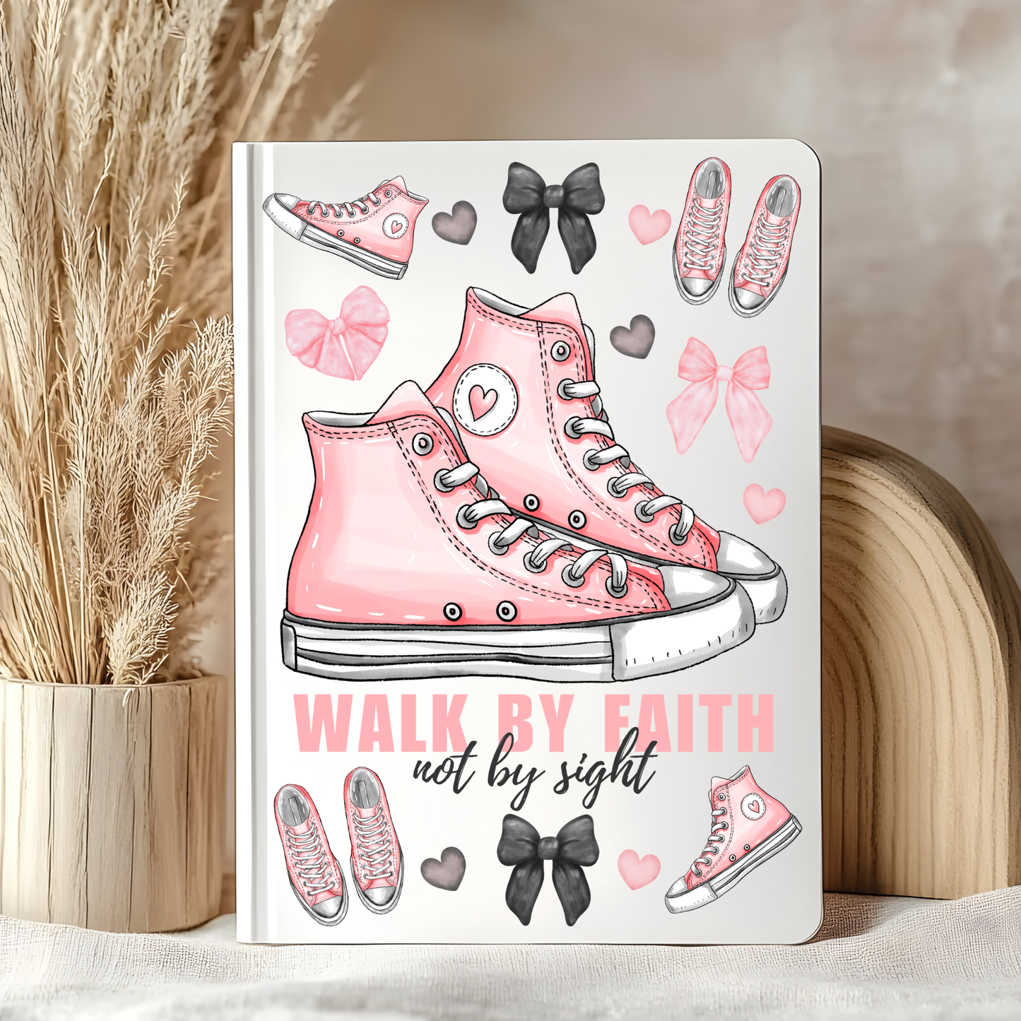 Walk by Faith Notebook Decal
