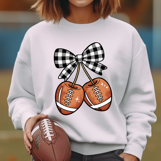 Football Cherries DTF Print