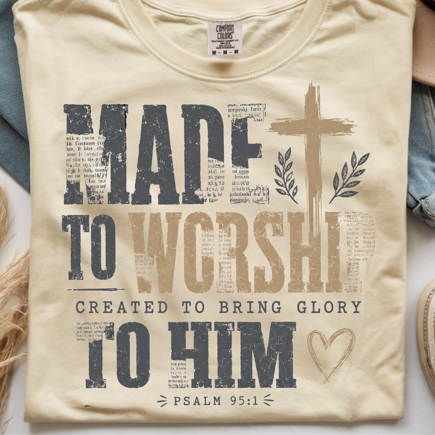 Made to Worship DTF Print
