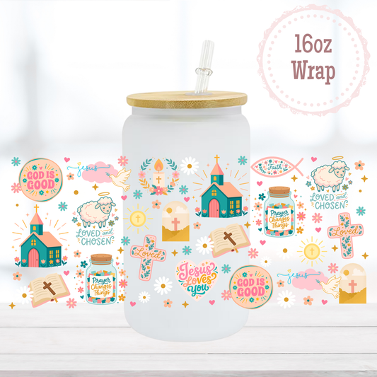 Faith 16oz UVDTF Cup Wrap