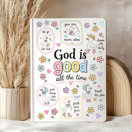God is Good Geese A5 Notebook Decal