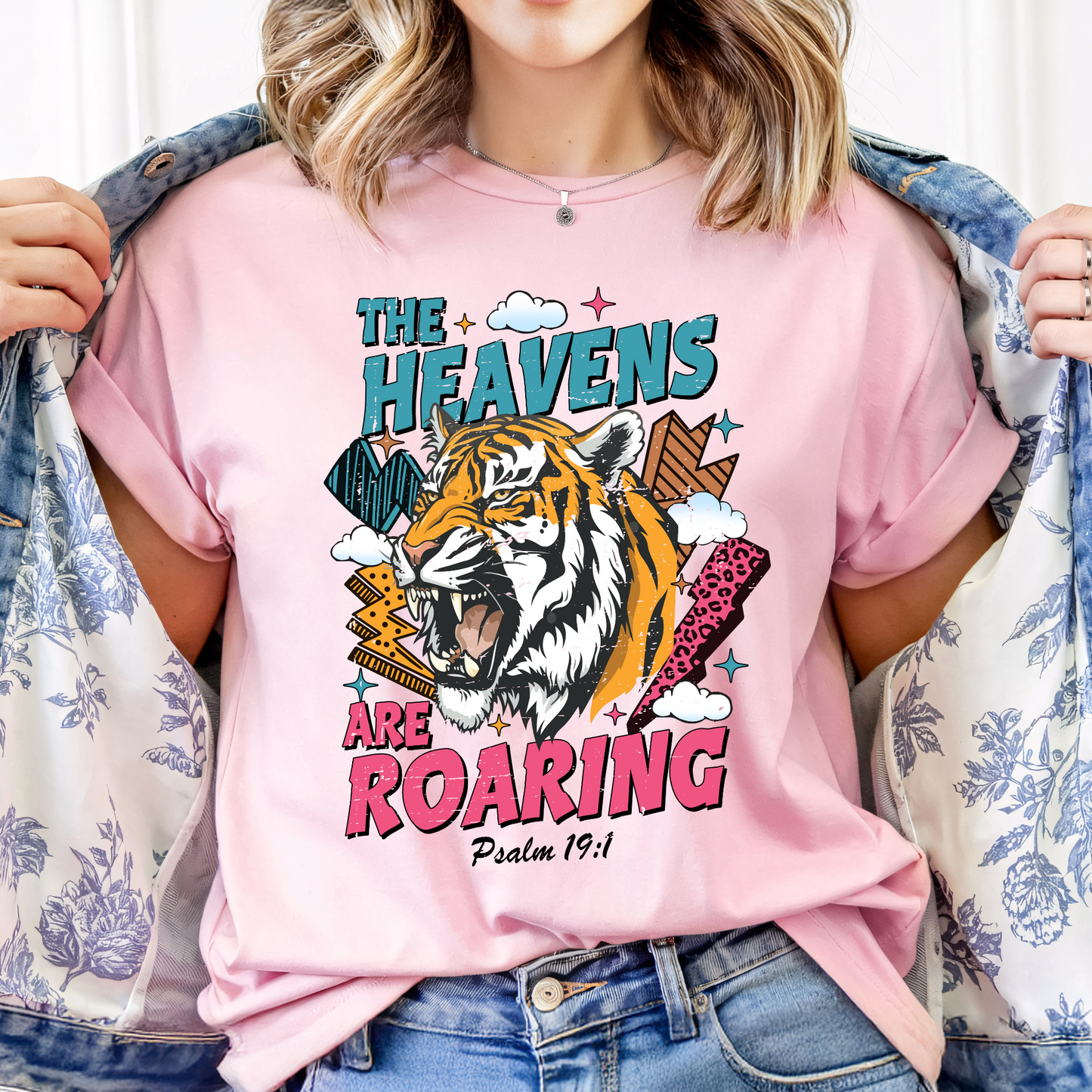 Heavens are Roaring DTF Print