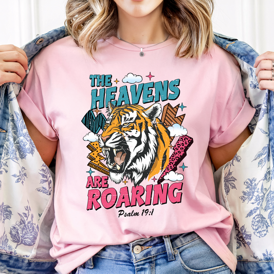 Heavens are Roaring DTF Print