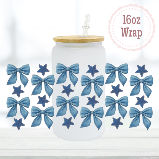 Jean Bows 16oz UVDTF Cup Wrap