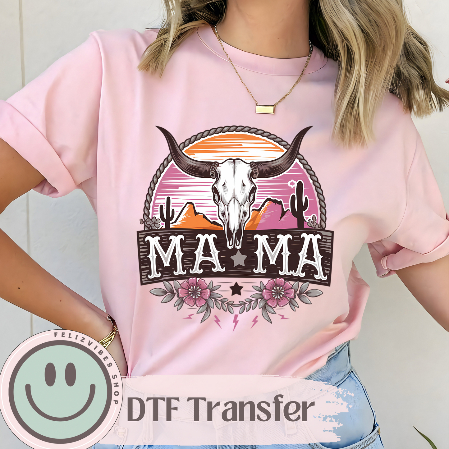 Western Mama DTF Print