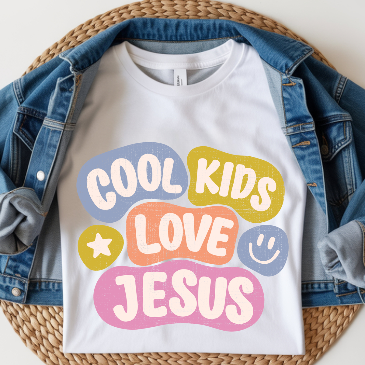 Cool Kids Love Jesus DTF Print