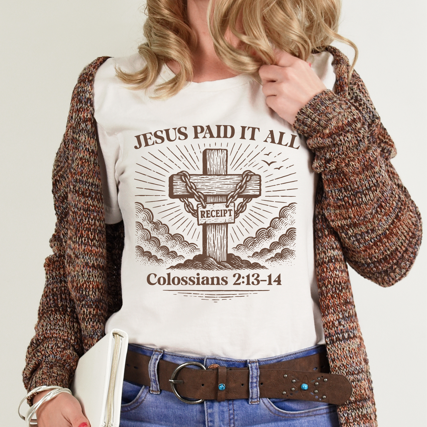 Jesus Paid it All DTF Print
