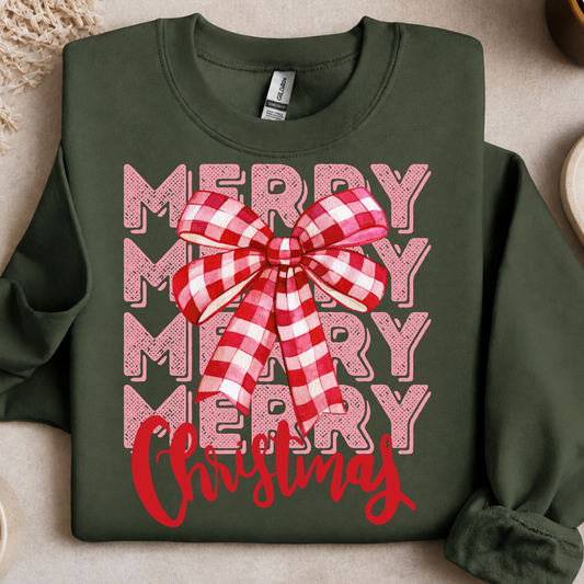 Merry Christmas DTF Transfer