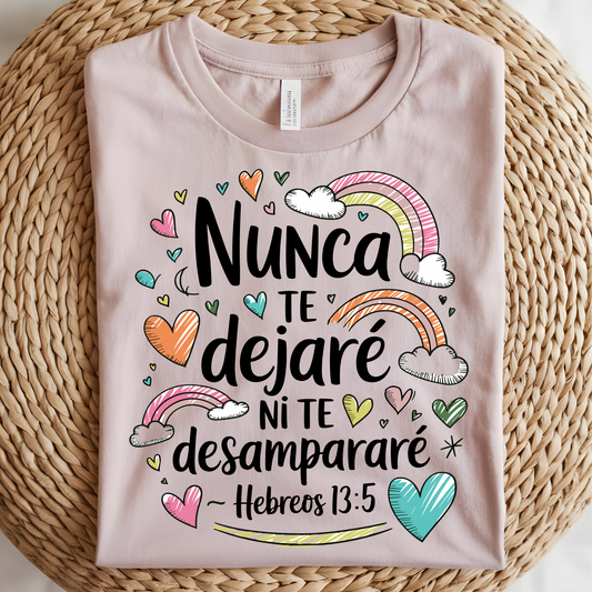 Nunca te Dejare DTF Print