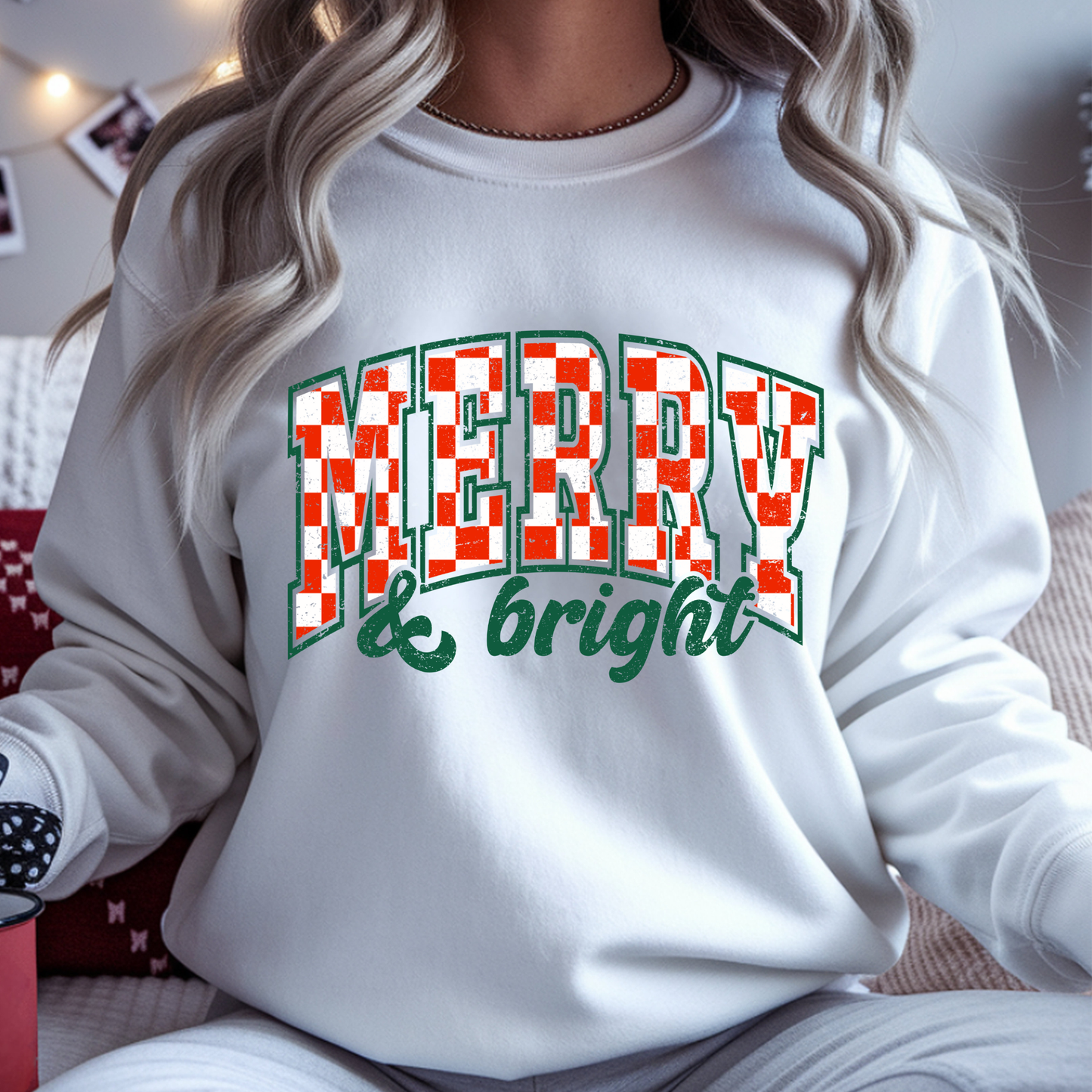 Merry & Bright DTF Print