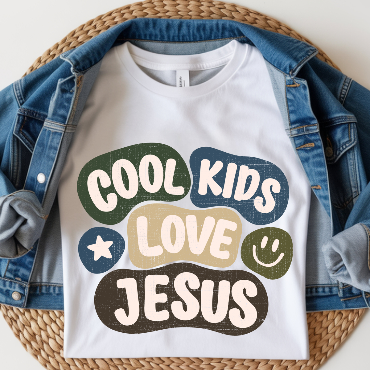 Cool Kids Love Jesus DTF Print