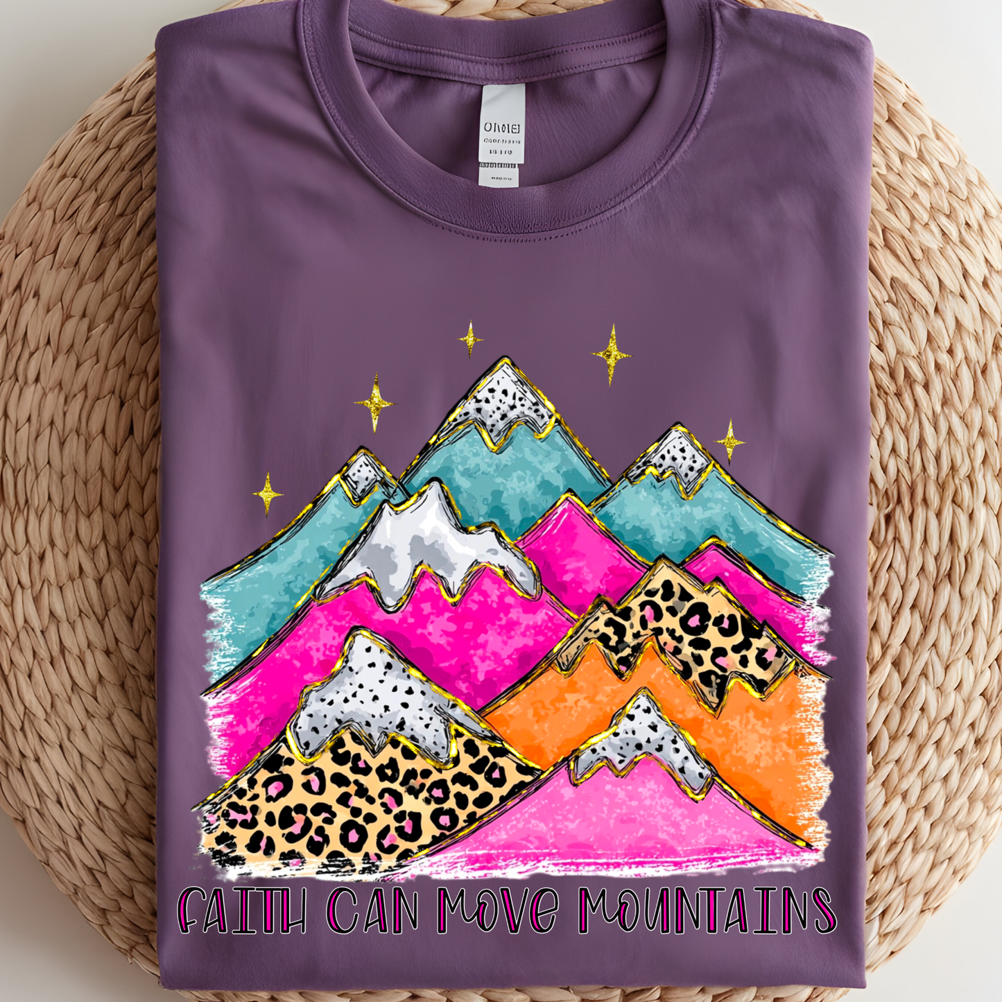 Faith Can Move Mountains DTF Print