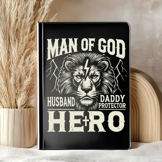 Man of God Notebook Decal