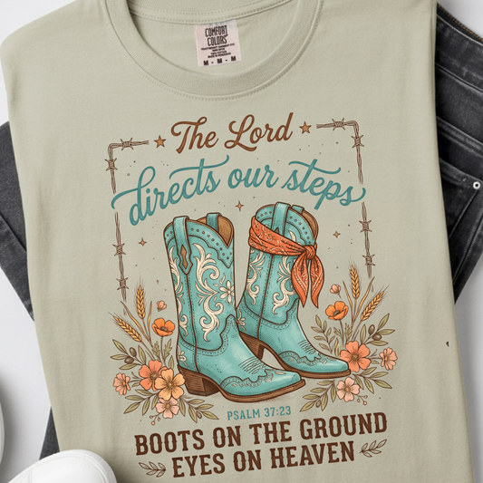 The Lord Directs DTF Print
