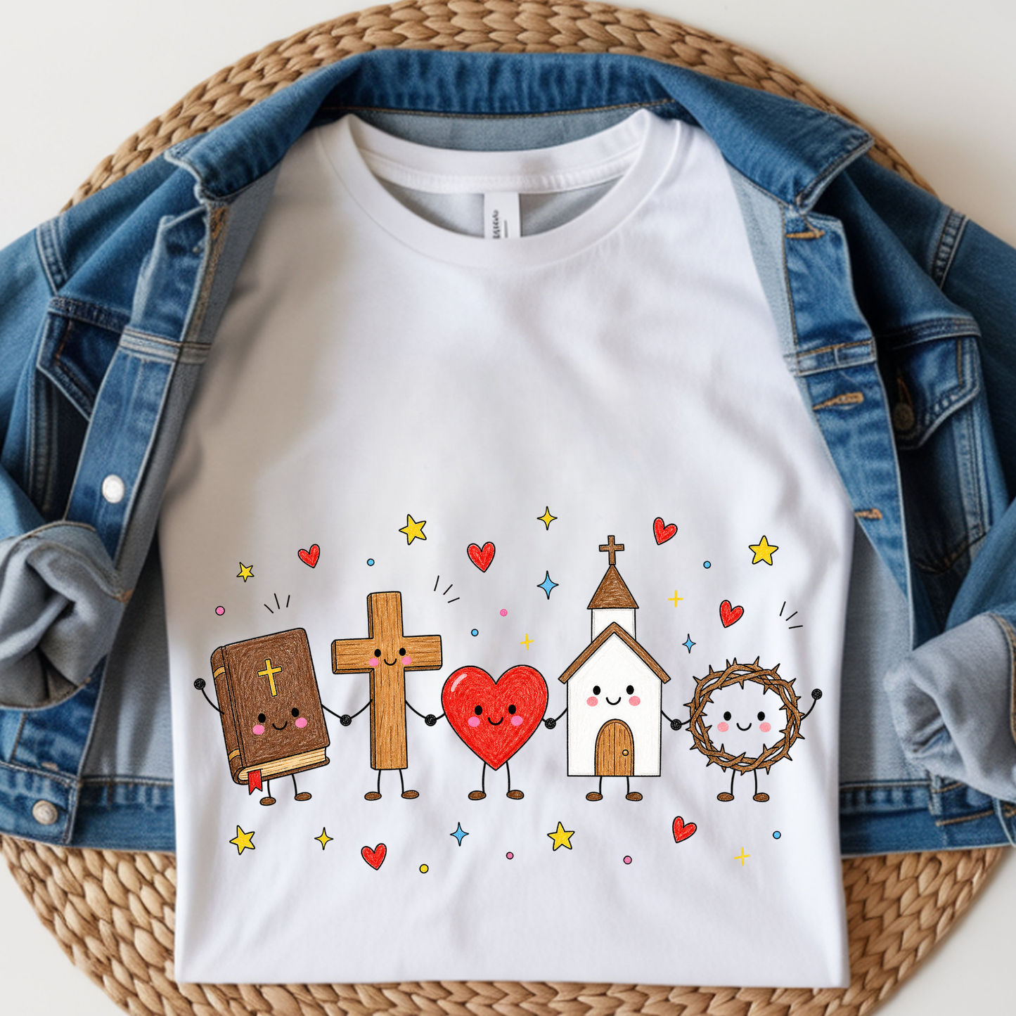 Church Cuties Kids DTF Print