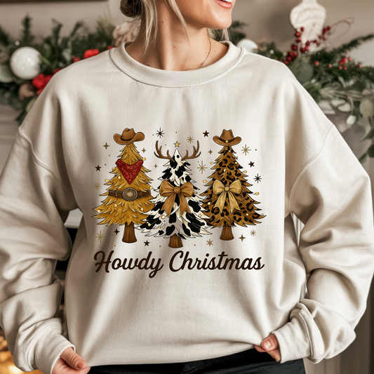 Howdy Christmas DTF Print