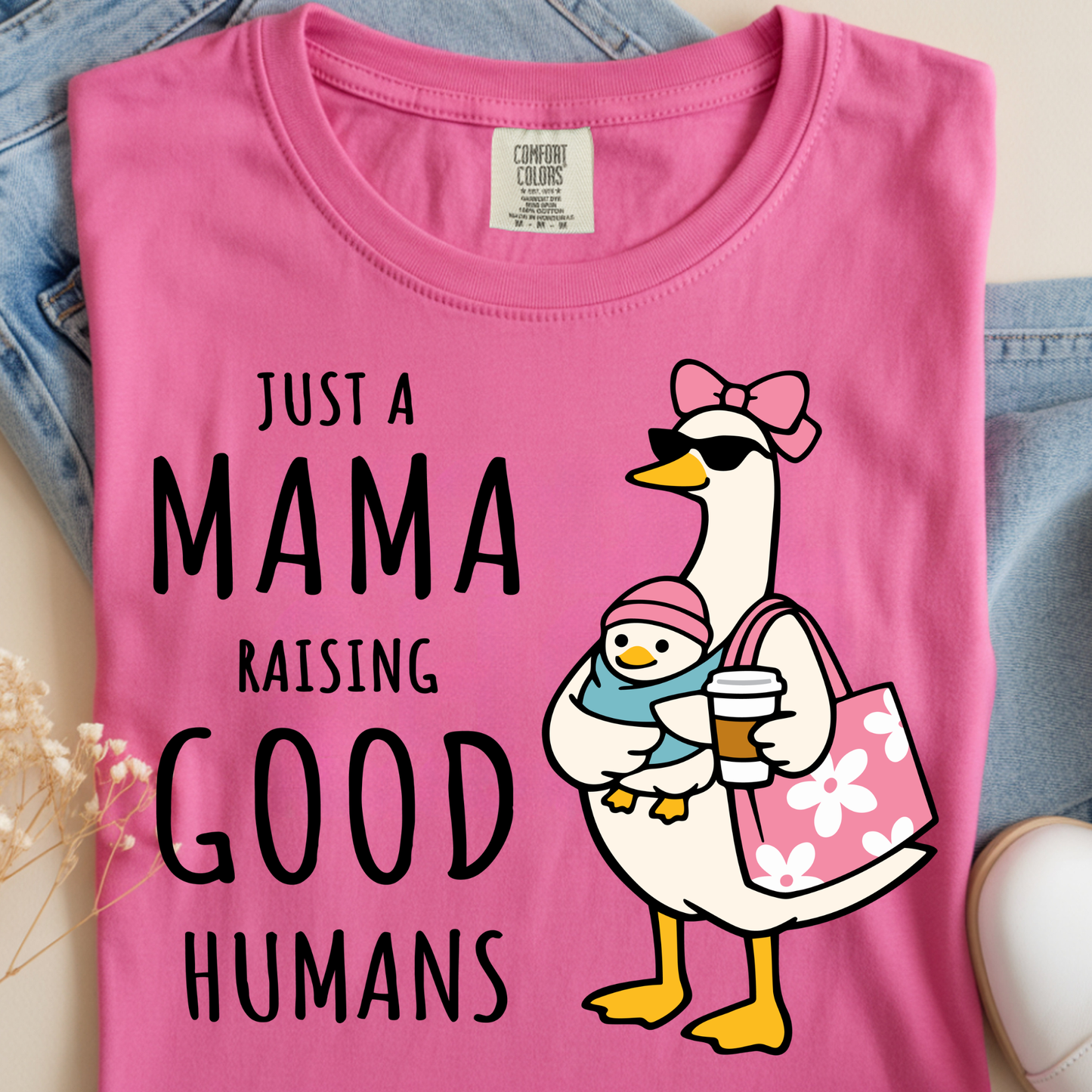 Mama Raiding Good Humans DTF Print
